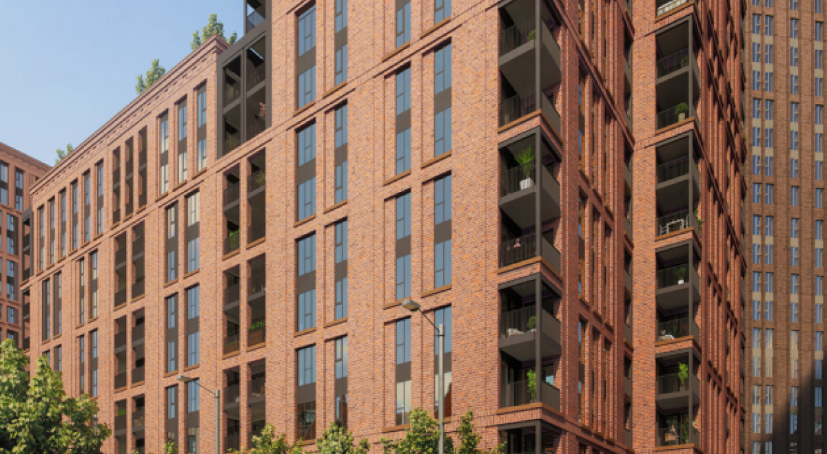 伦敦·贝卡公寓 The BeCa 外立面